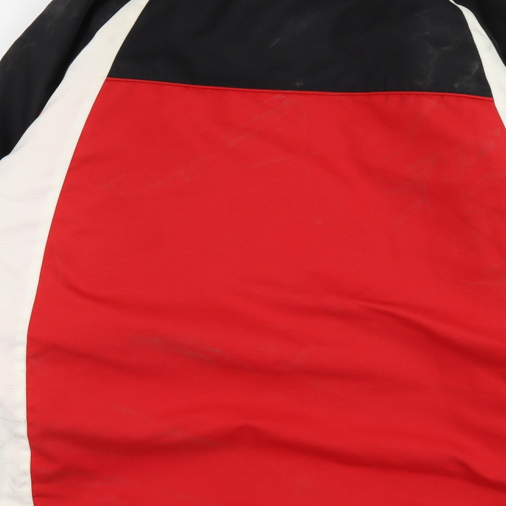 Parallel Mens Multicoloured Windbreaker Jacket Size 2XL Zip - Colour Block
