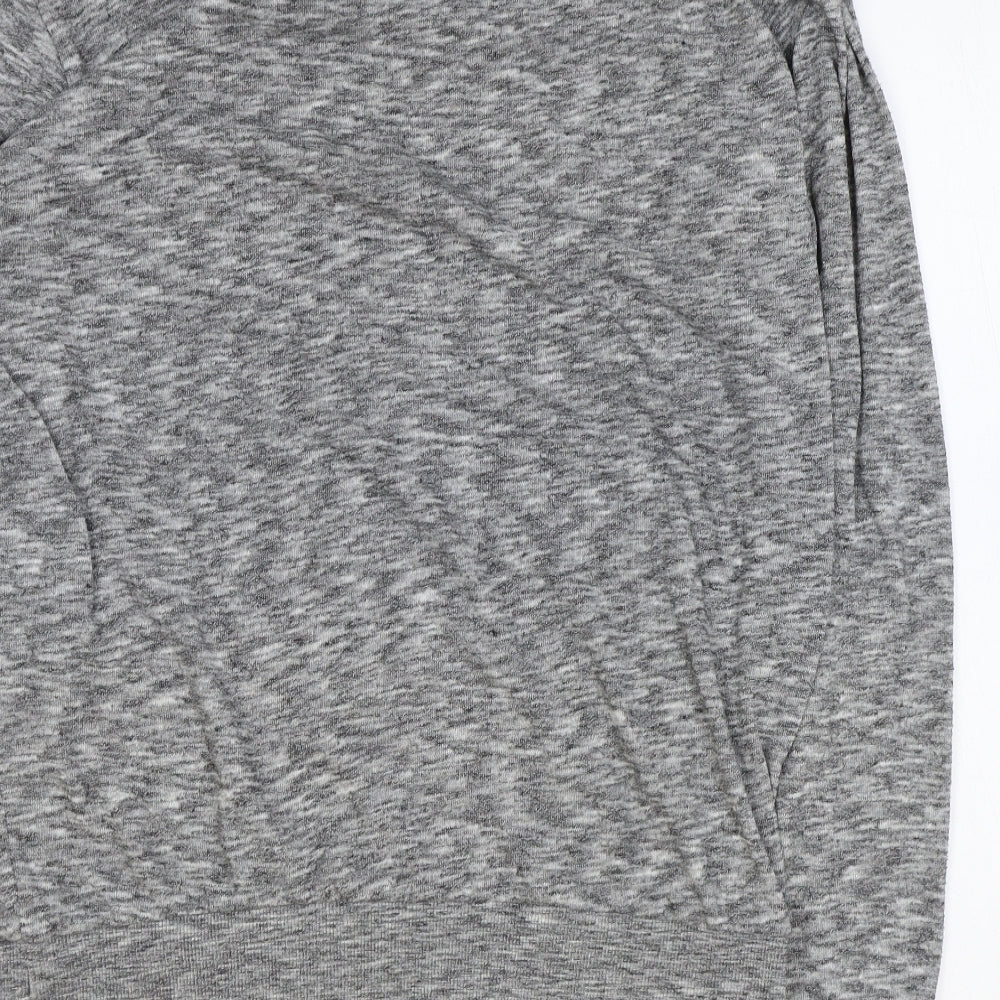 Primark Womens Grey Round Neck Polyester Pullover Jumper Size M