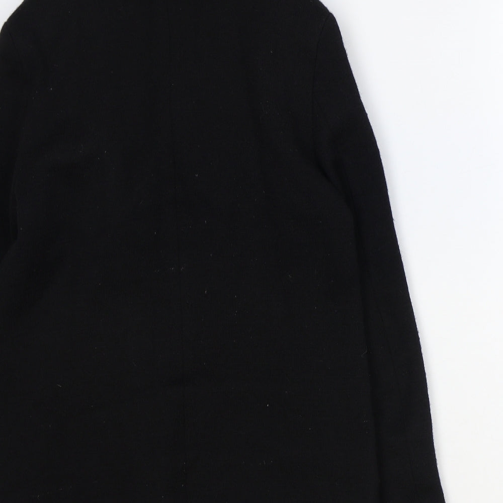 Dorothy Perkins Womens Black Biker Jacket Size S Zip