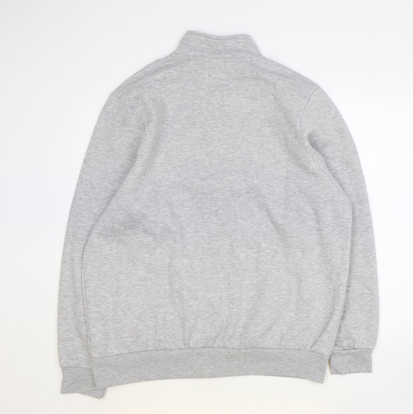 Slazenger Mens Grey Polyester Full Zip Sweatshirt Size L