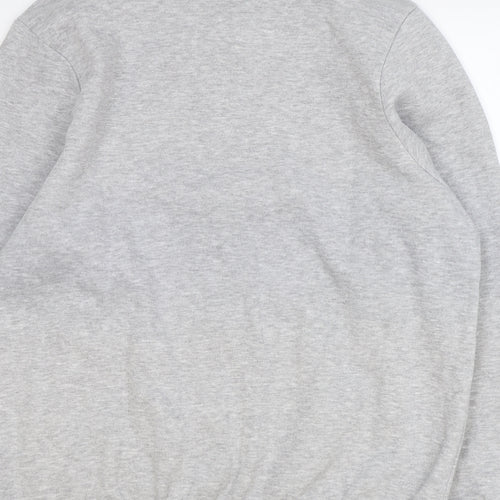 Slazenger Mens Grey Polyester Full Zip Sweatshirt Size L
