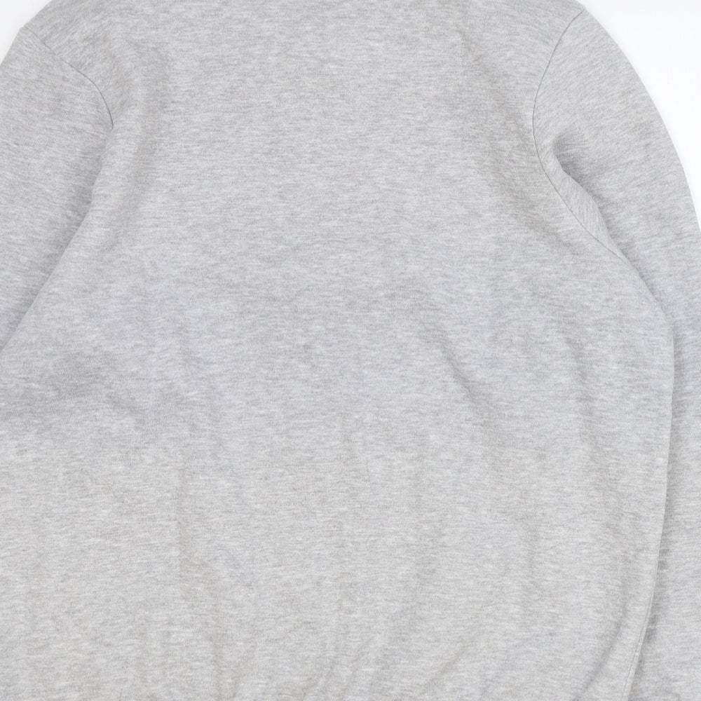 Slazenger Mens Grey Polyester Full Zip Sweatshirt Size L