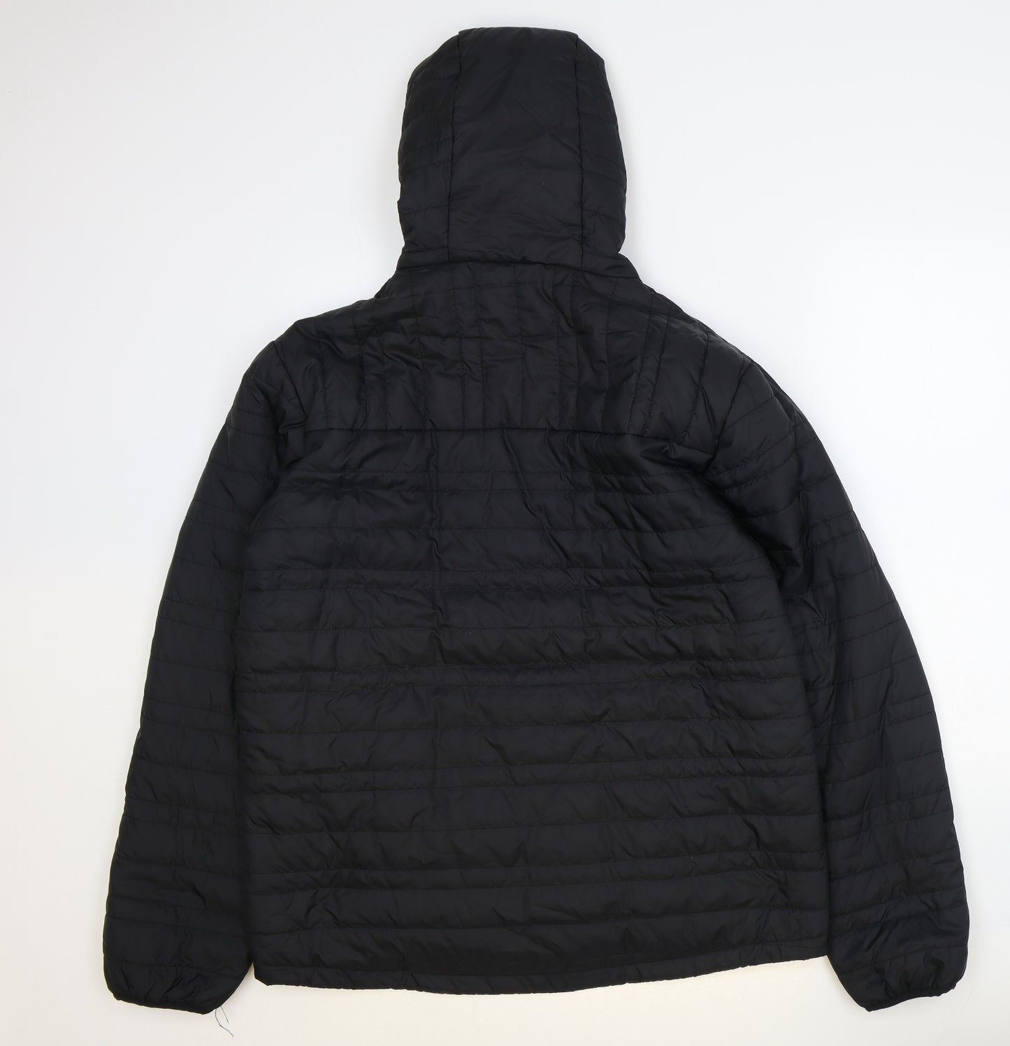 Craig Hoppers Womens Black Quilted Jacket Size L Zip