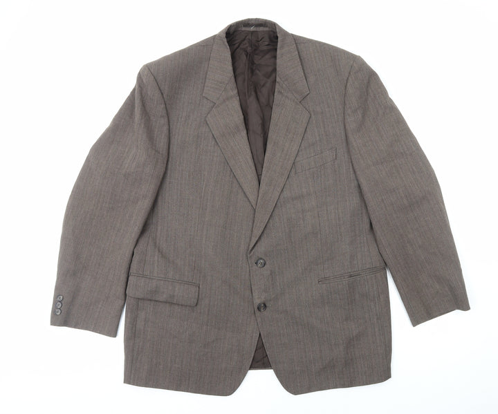 Marks and Spencer Mens Brown Jacket Blazer Size M Button