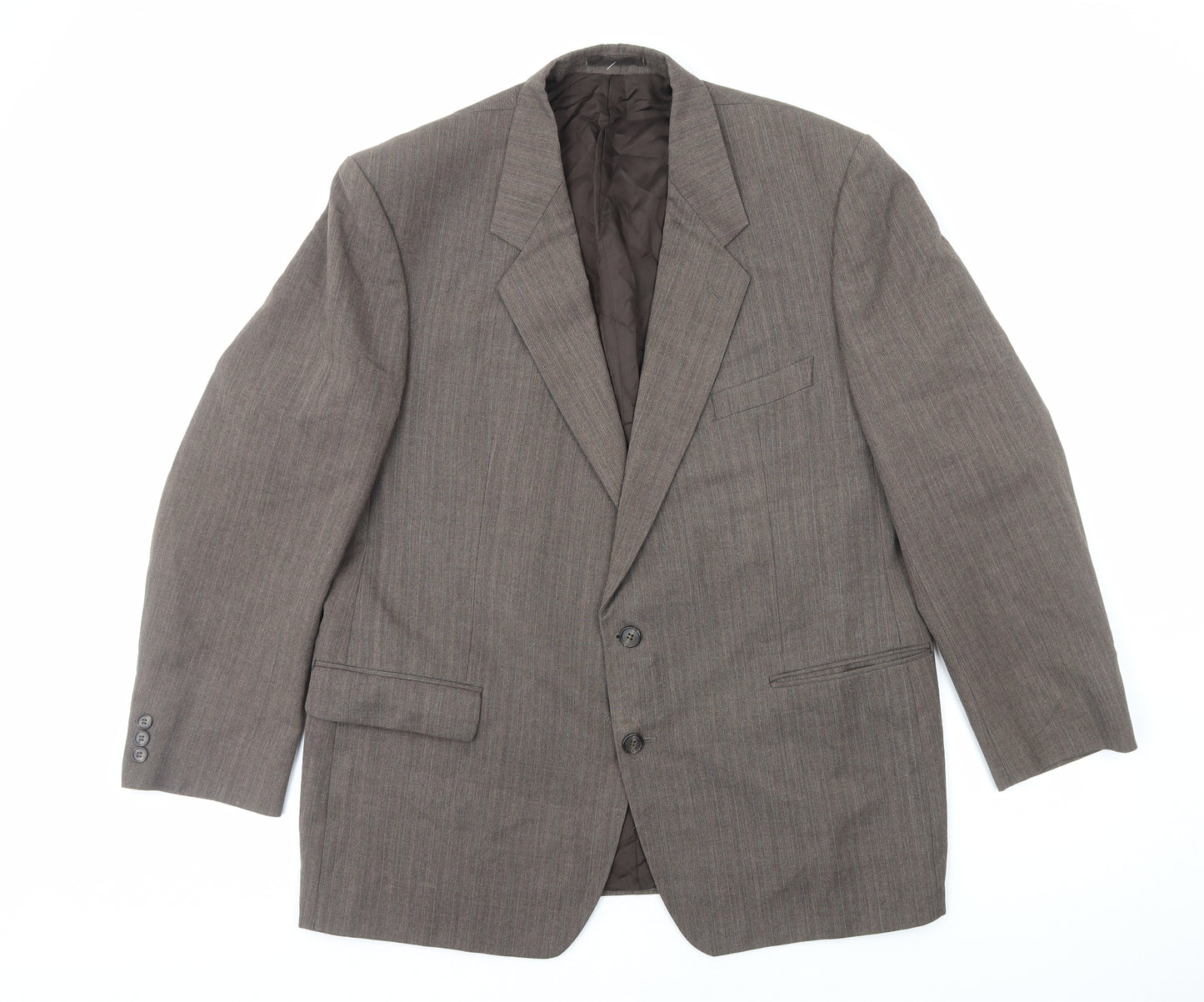 Marks and Spencer Mens Brown Jacket Blazer Size M Button