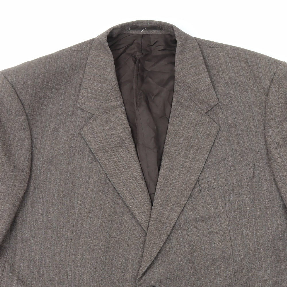 Marks and Spencer Mens Brown Jacket Blazer Size M Button