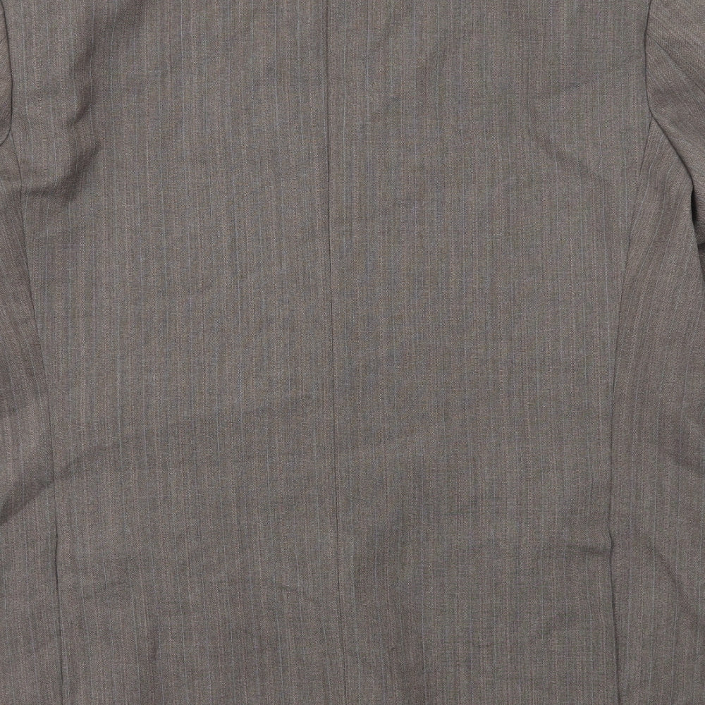 Marks and Spencer Mens Brown Jacket Blazer Size M Button