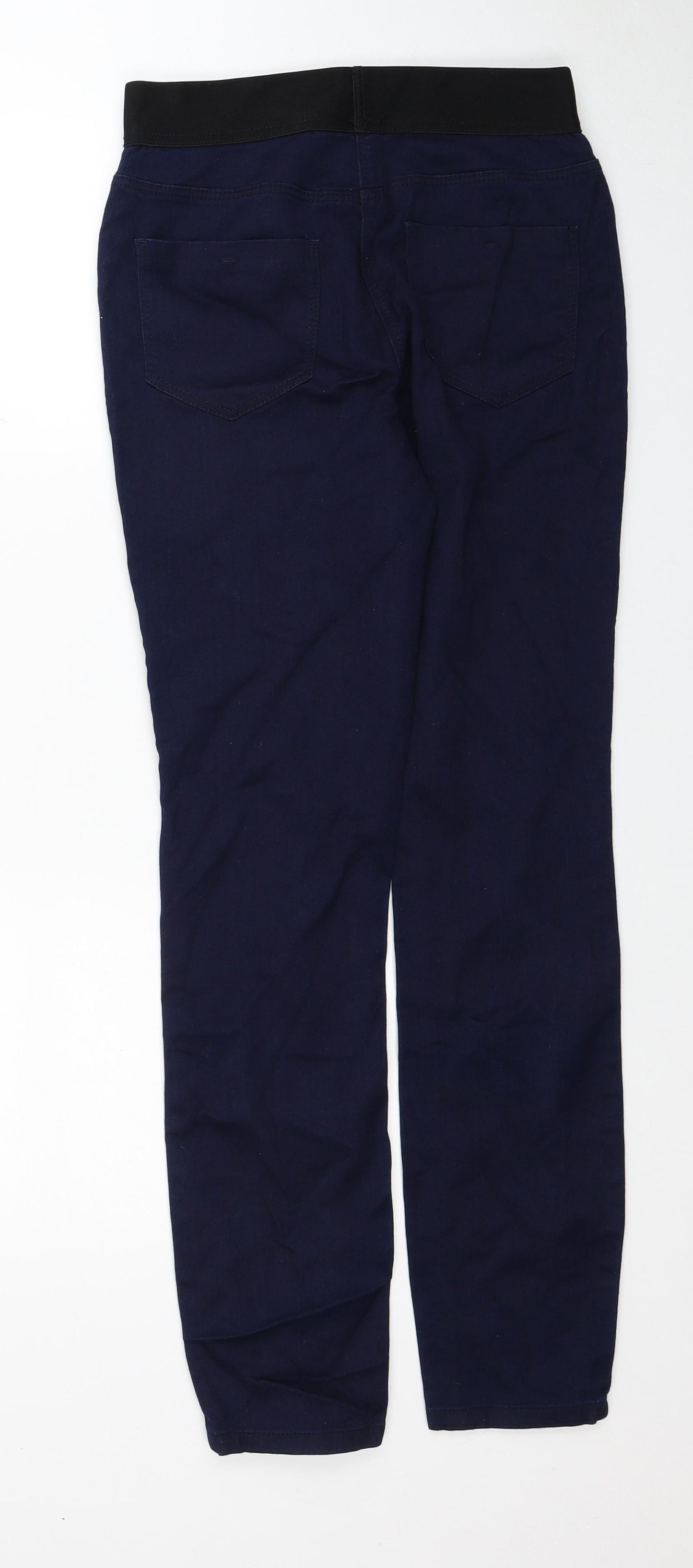George Womens Blue Cotton Skinny Jeans Size 10 Regular