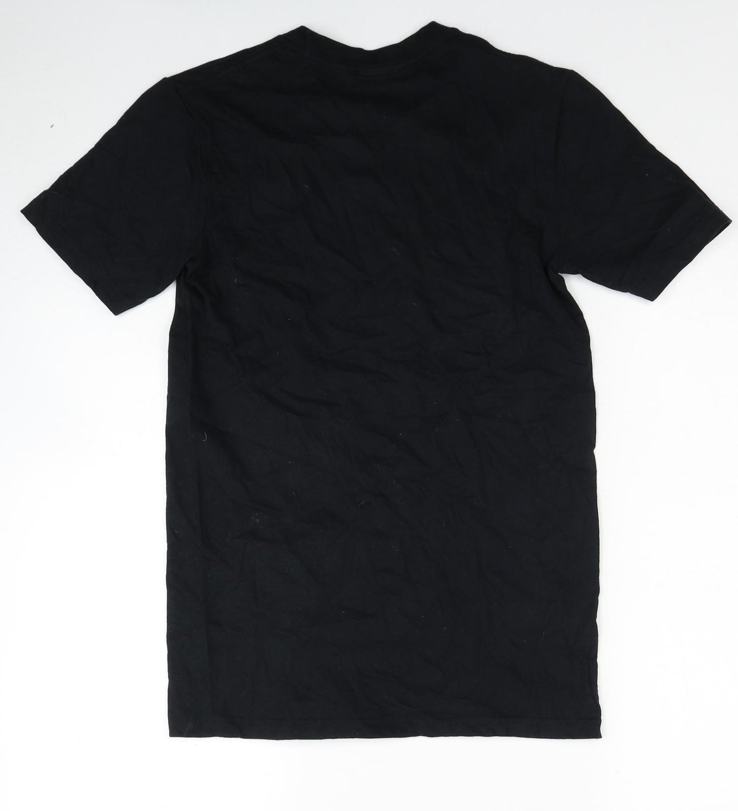 Dead Shot In The Head Mens Black Cotton T-Shirt Size S Round Neck - Two Stroke Engine Slogan