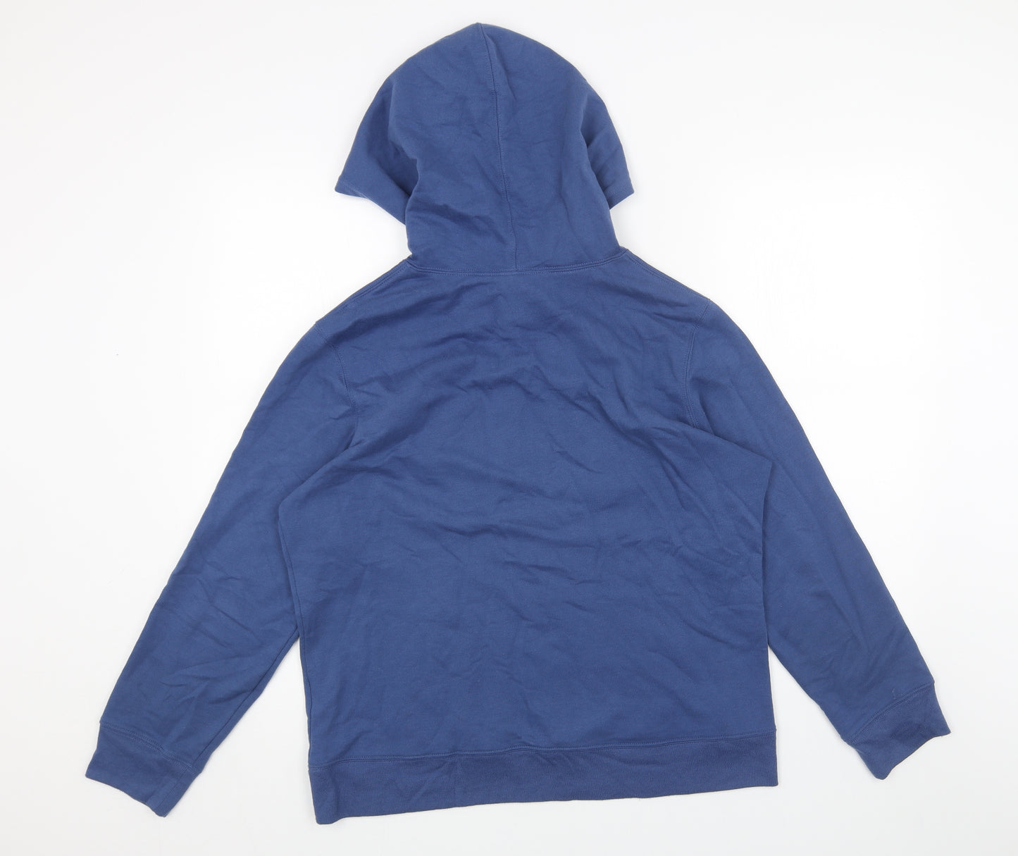 Gap Womens Blue Cotton Pullover Hoodie Size L Pullover