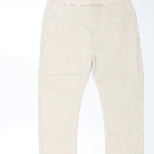 365 Womens Beige Cotton Jegging Jeans Size 14 L20 in Regular