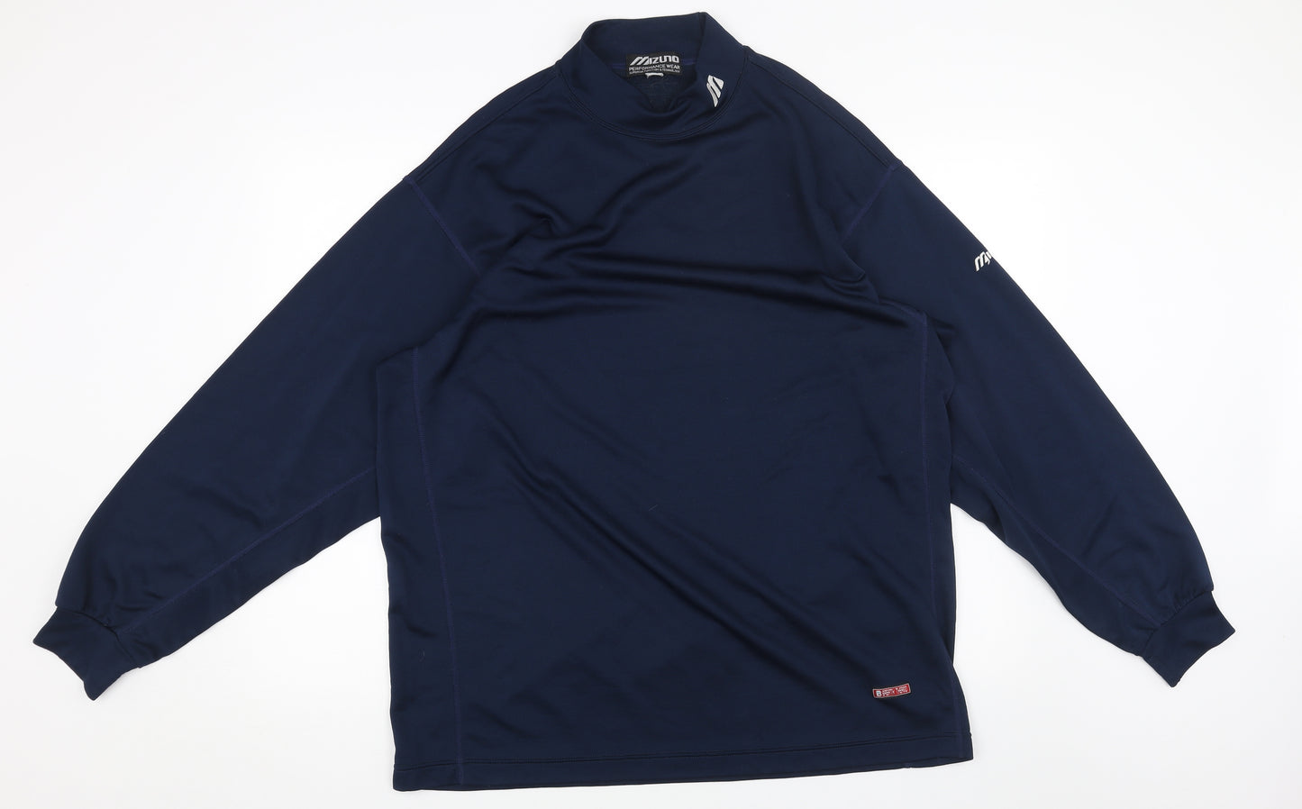 Preworn Mens Blue Polyester Pullover Sweatshirt Size XL