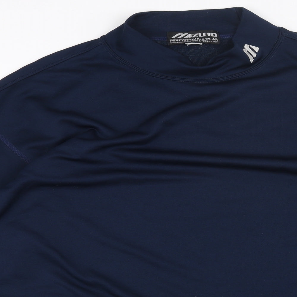 Preworn Mens Blue Polyester Pullover Sweatshirt Size XL