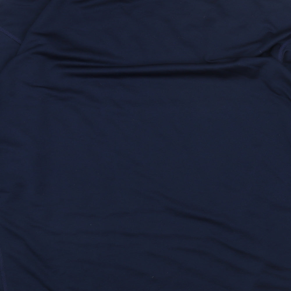 Preworn Mens Blue Polyester Pullover Sweatshirt Size XL