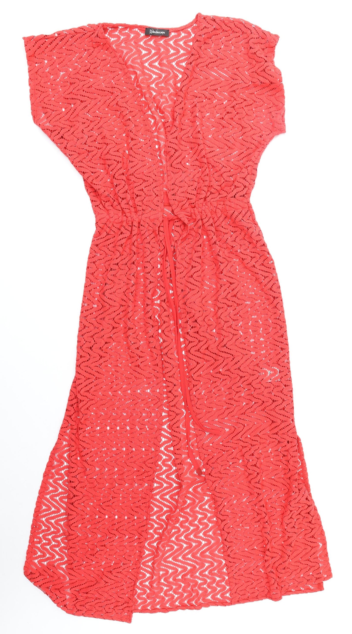Kaleidoscope Womens Red Polyester Cover Up Size 10