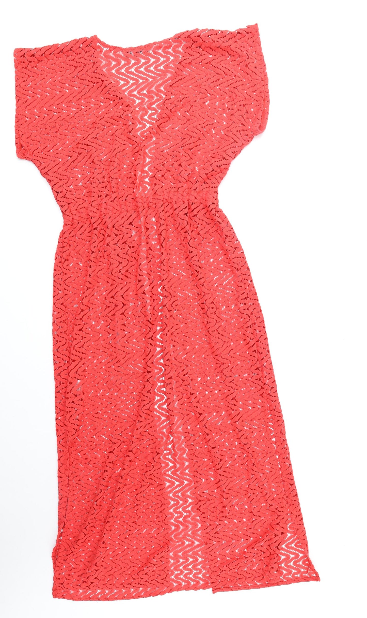 Kaleidoscope Womens Red Polyester Cover Up Size 10