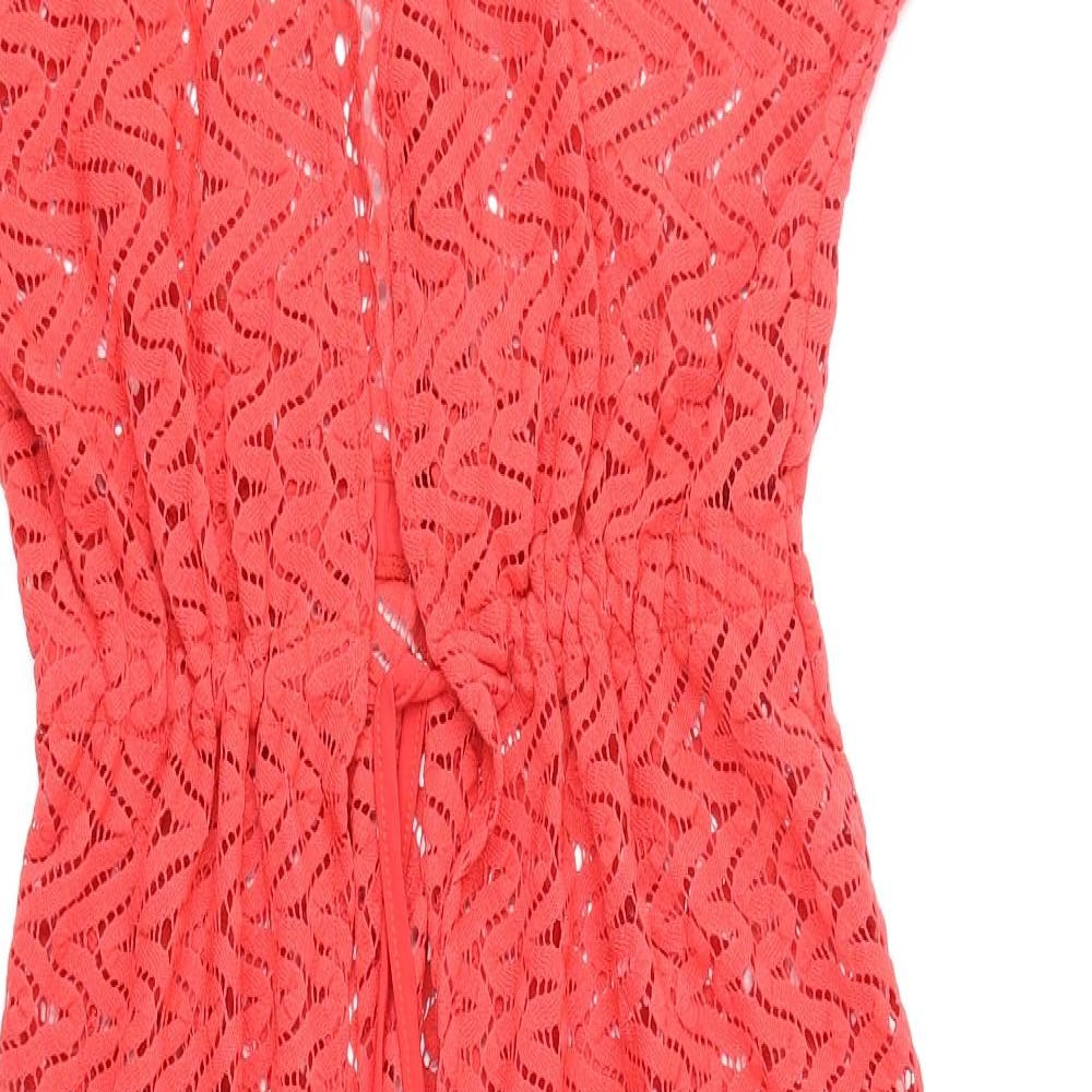 Kaleidoscope Womens Red Polyester Cover Up Size 10