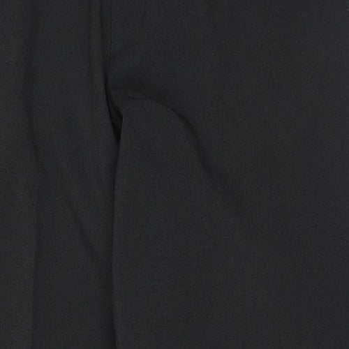 Debenhams Mens Grey Polyester Trousers Size 36 in Regular Hook & Eye