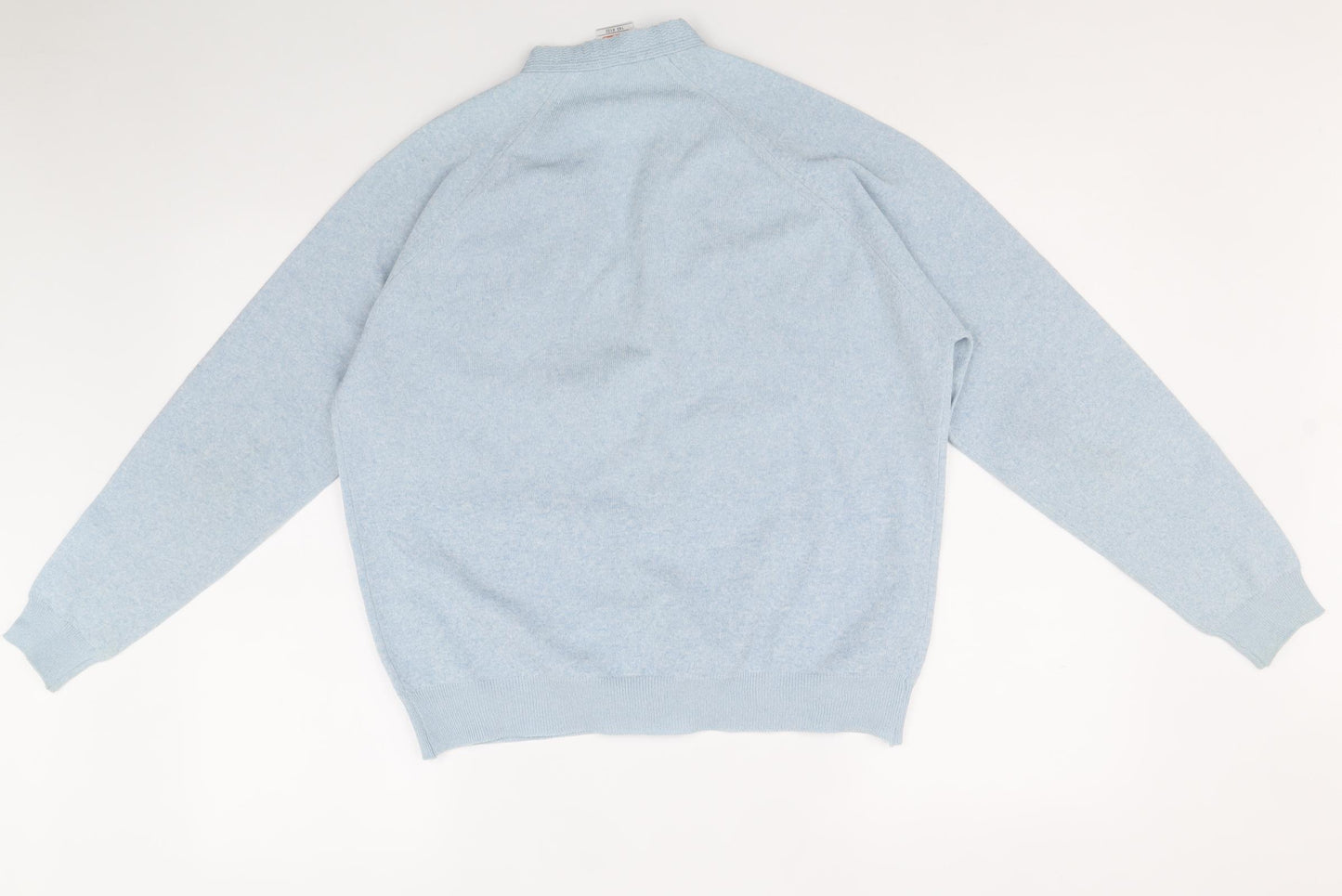Littlewoods Womens Blue V-Neck Polyethylene Cardigan Jumper Size 18