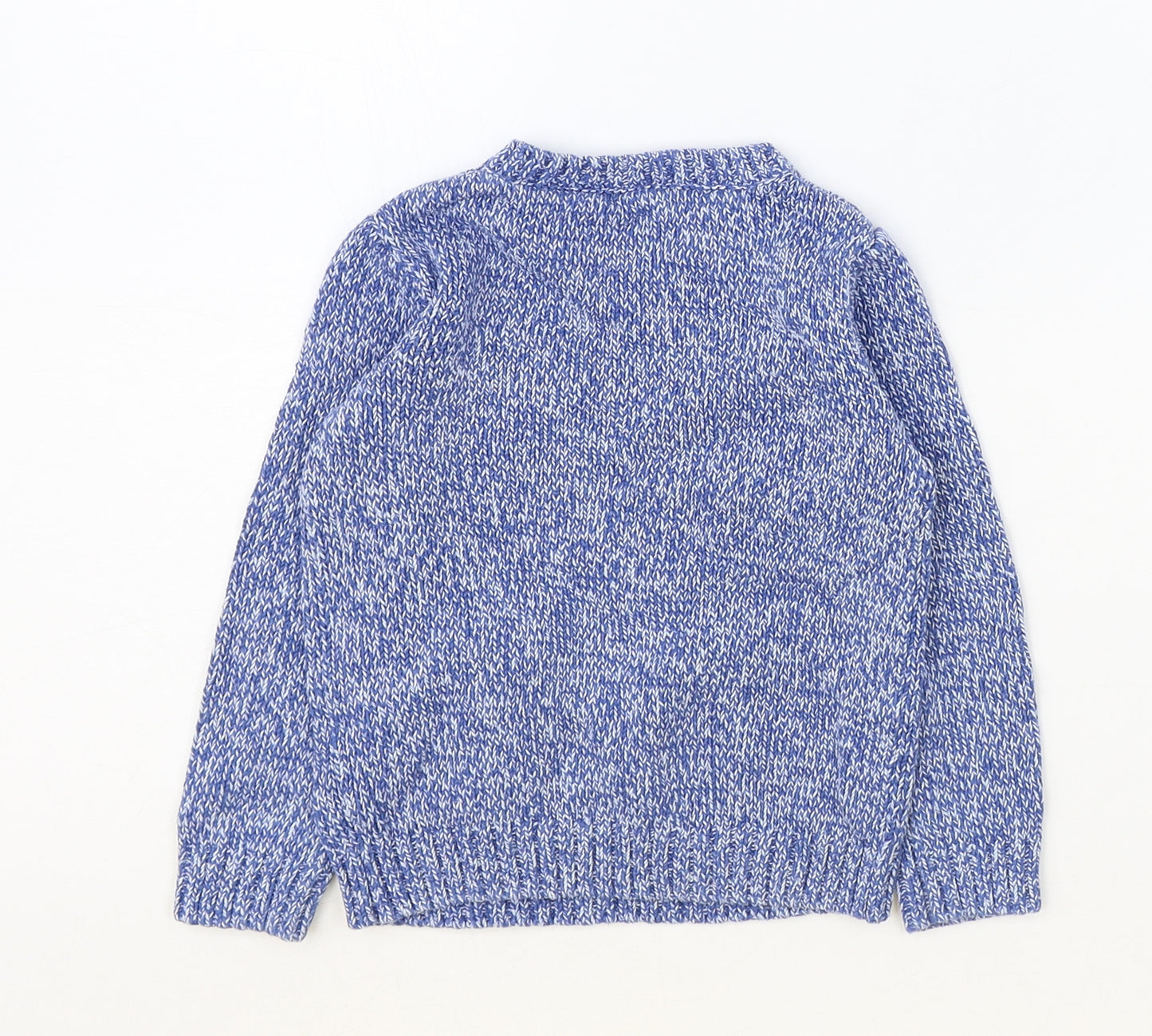 Nutmeg Boys Blue 100% Cotton Pullover Jumper Size 12-18 Months Pullover - Dinosaur