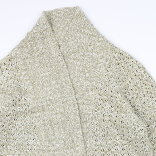 Atmosphere Womens Brown V-Neck Acrylic Cardigan Jumper Size 6