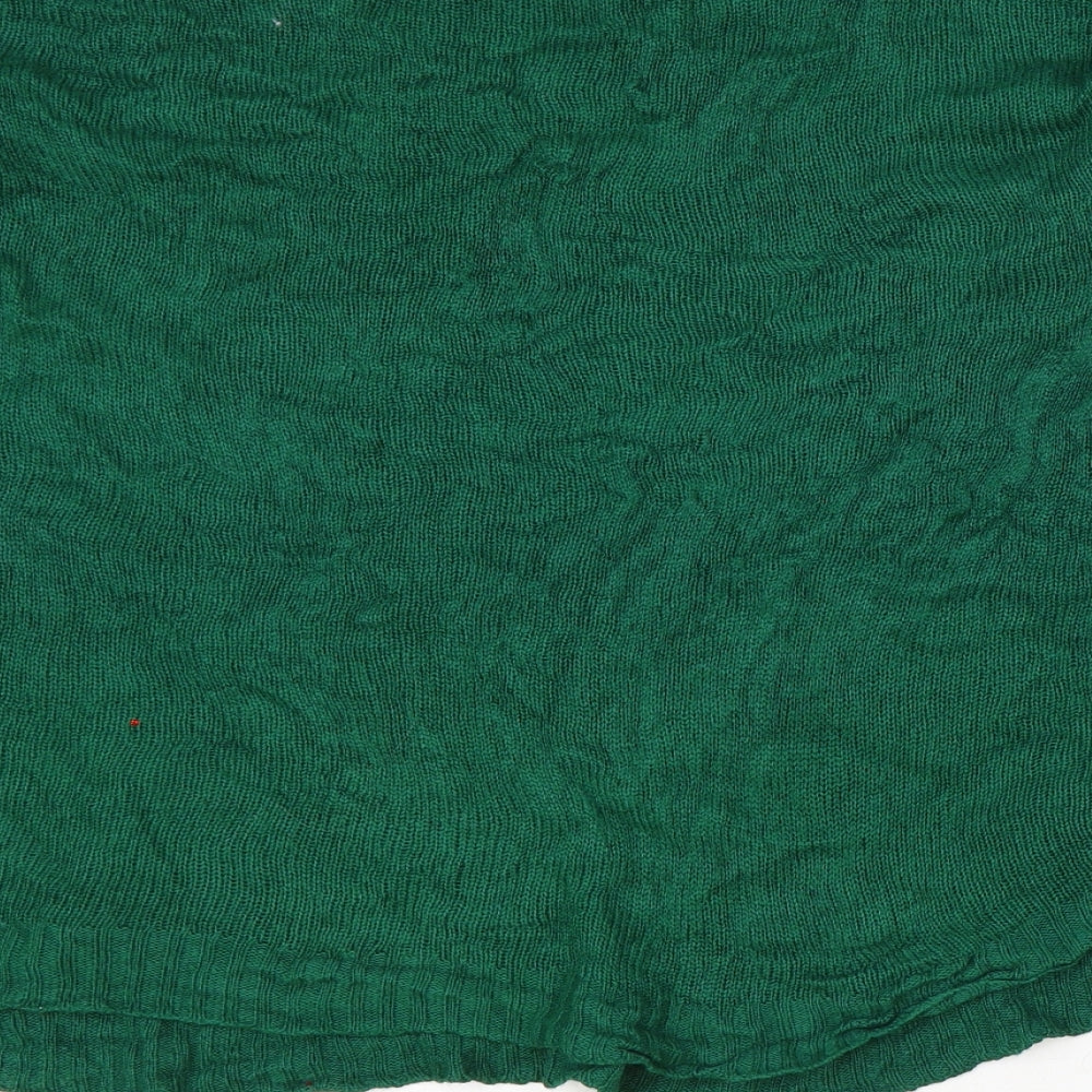 Peacocks Womens Green Round Neck Acrylic Pullover Jumper Size XL - Minnie Mouse