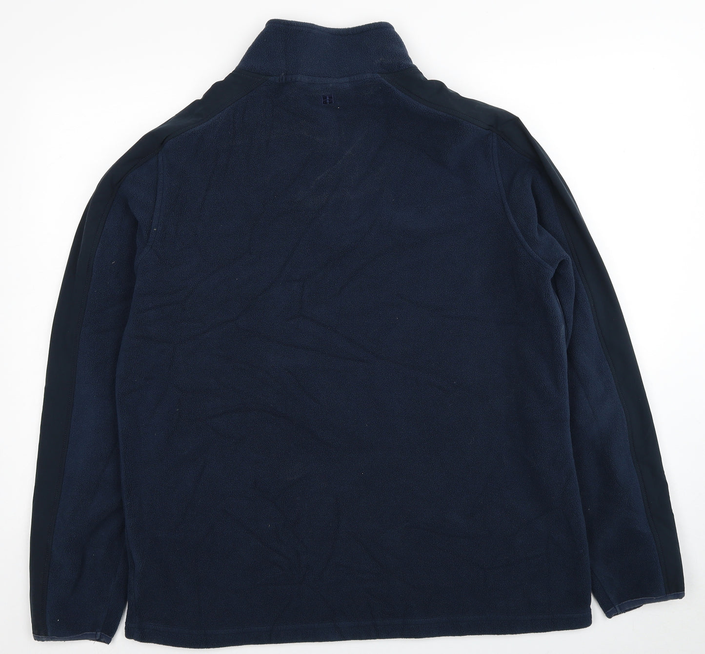 Mountain Warehouse Mens Blue Polyester Pullover Sweatshirt Size XL