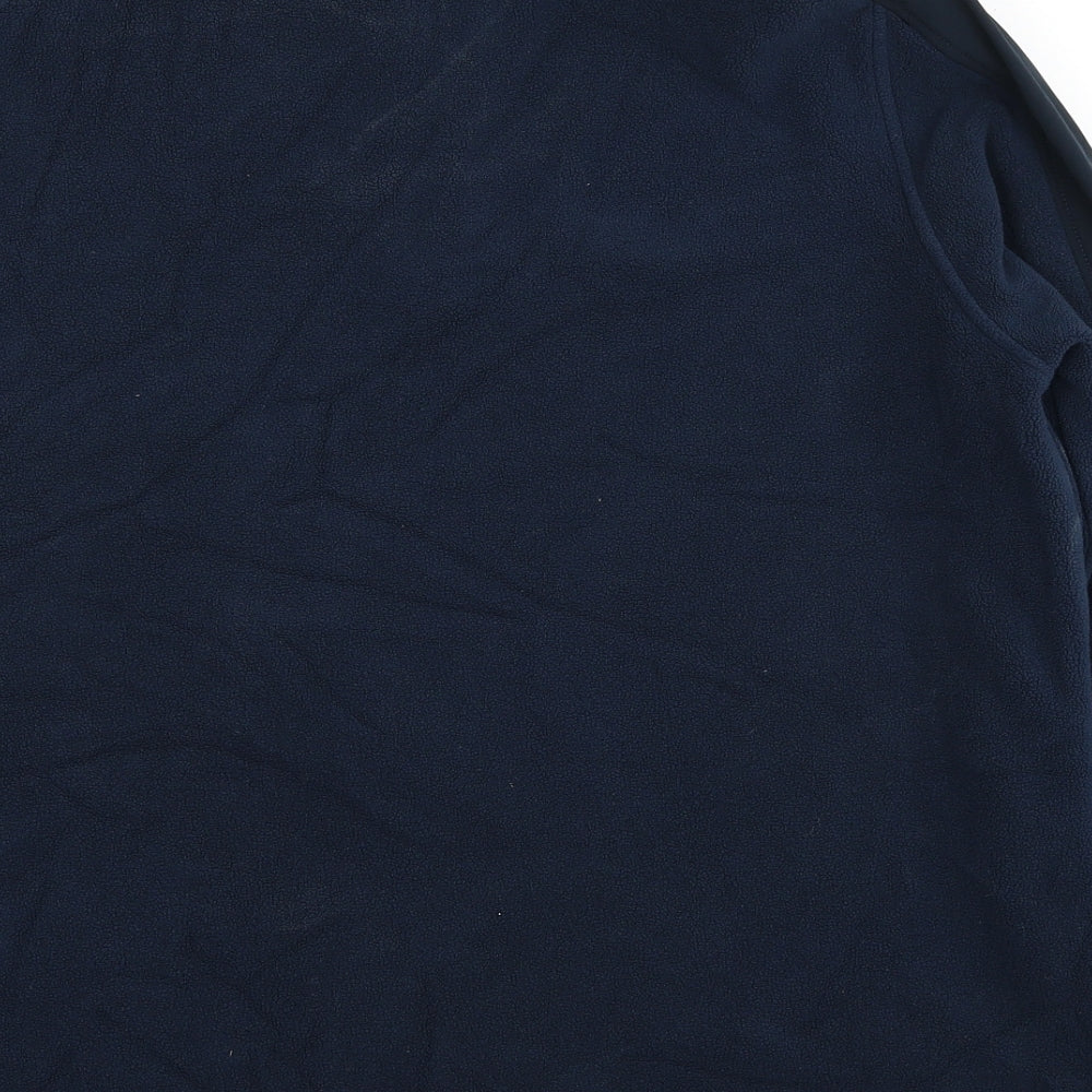 Mountain Warehouse Mens Blue Polyester Pullover Sweatshirt Size XL