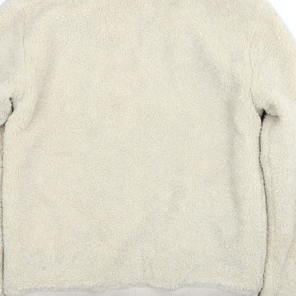 Timberland Womens Beige Jacket Size 16 Zip