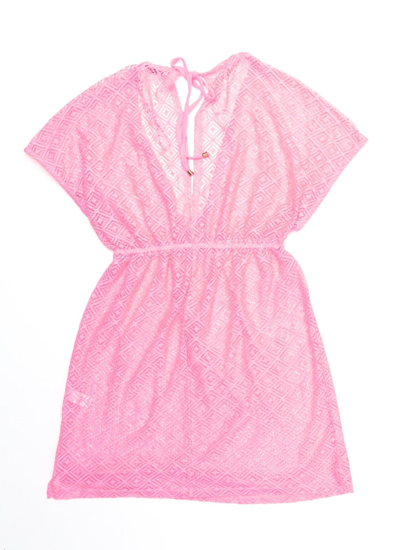 George Womens Pink Polyester Cover Up Size S