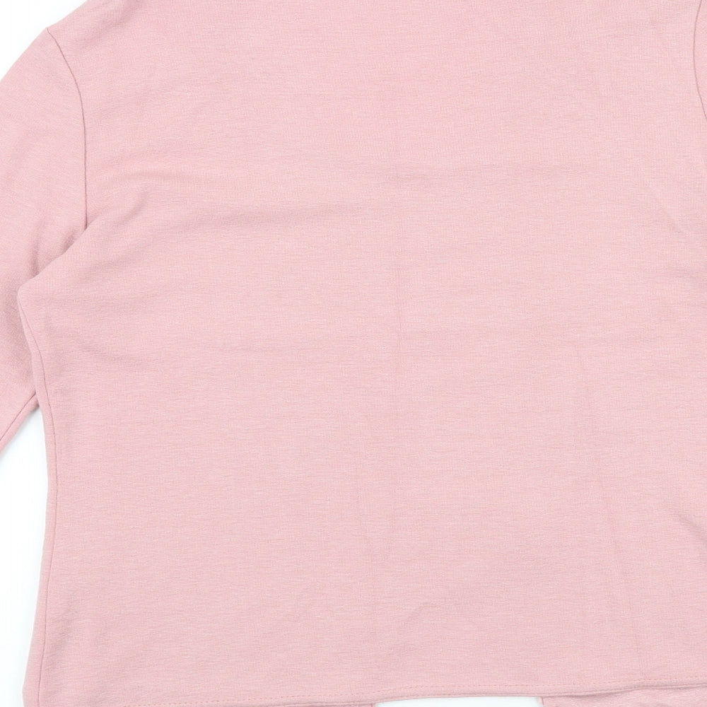 Berkertex Womens Pink 100% Cotton Basic T-Shirt Size 12 Scoop Neck