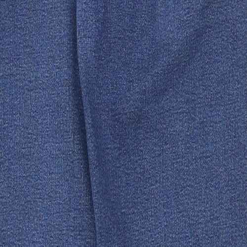 Topshop Womens Blue Cotton Jegging Jeans Size 28 in Regular Zip