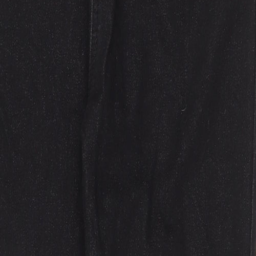 Misto Womens Black Cotton Jegging Jeans Size 14 Regular