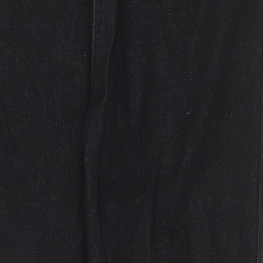 Misto Womens Black Cotton Jegging Jeans Size 14 Regular