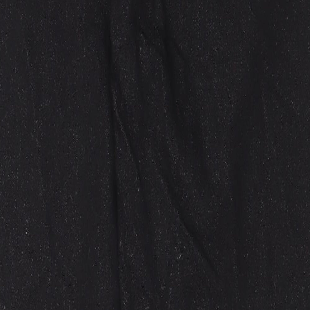Misto Womens Black Cotton Jegging Jeans Size 14 Regular