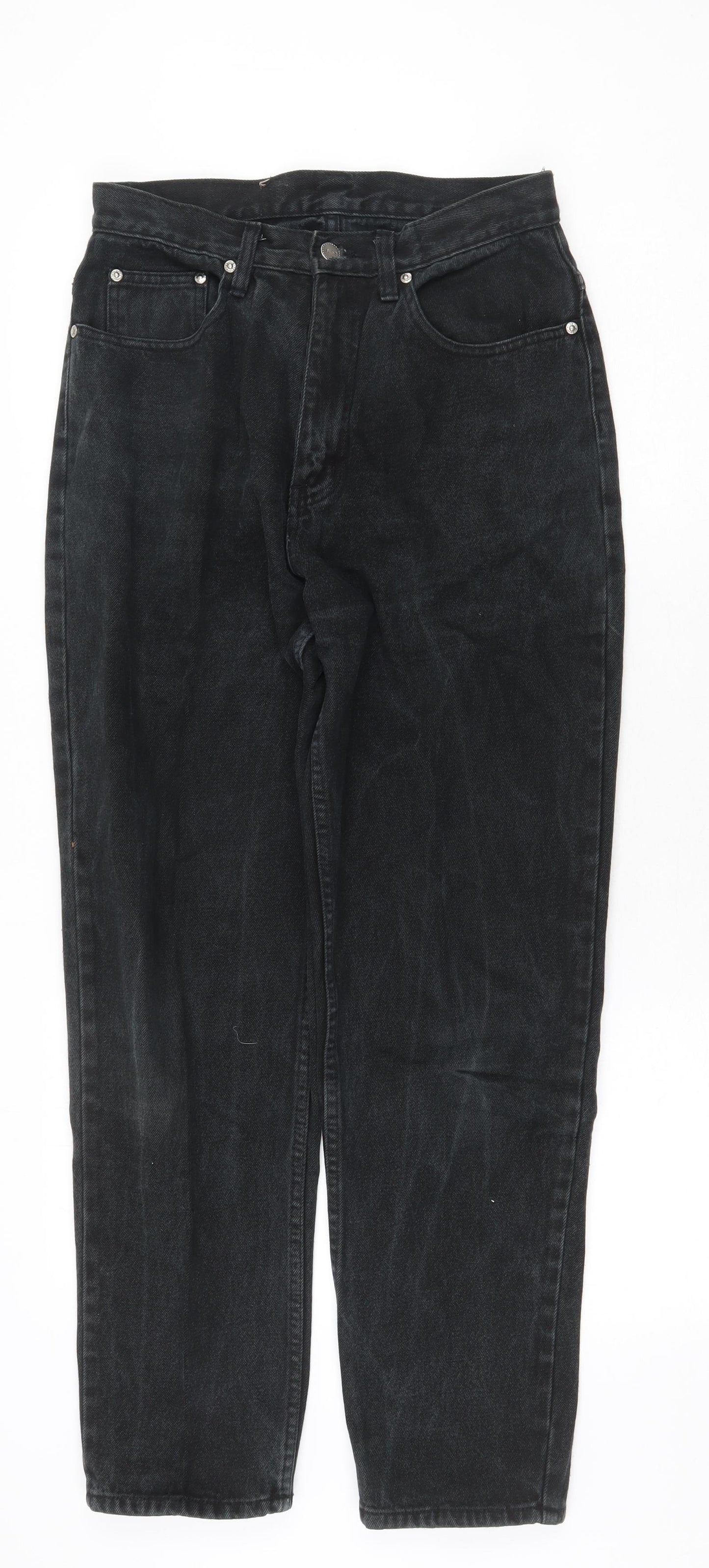 B-52 Womens Red Cotton Straight Jeans Size 14 Regular Zip