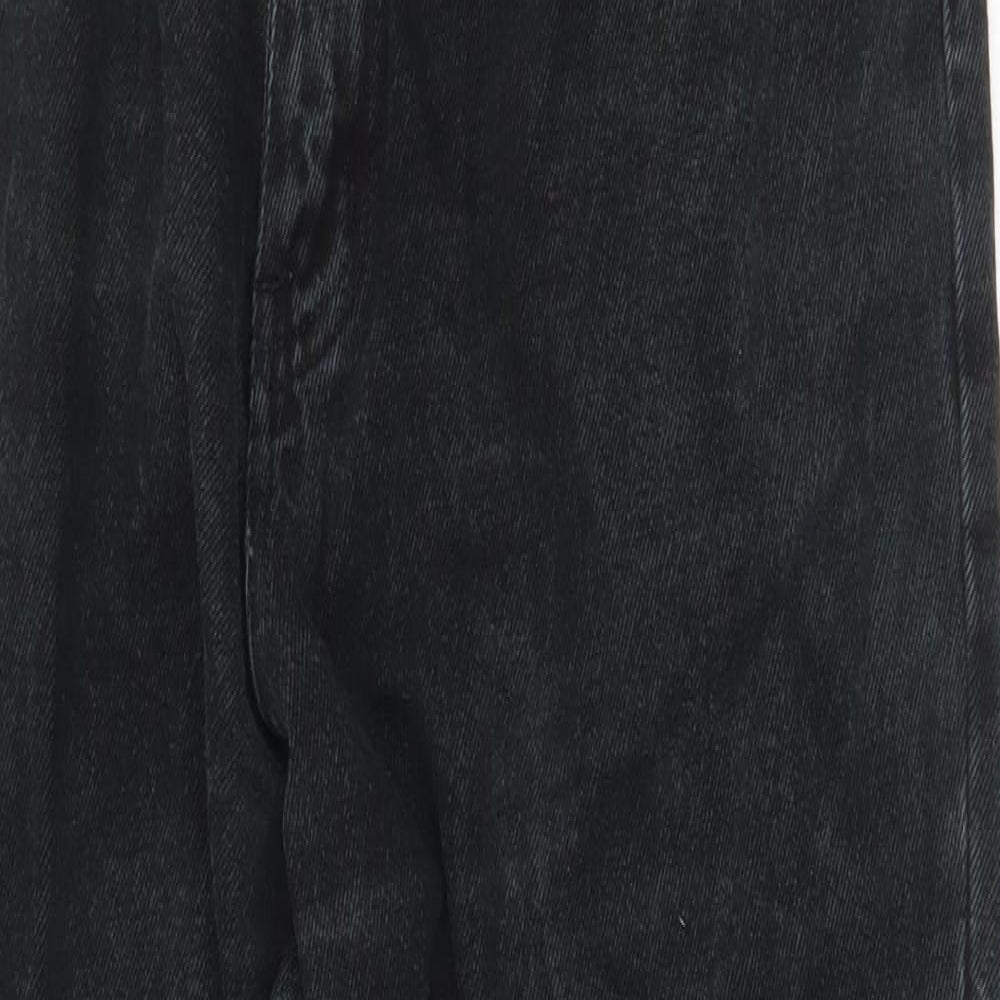 B-52 Womens Red Cotton Straight Jeans Size 14 Regular Zip
