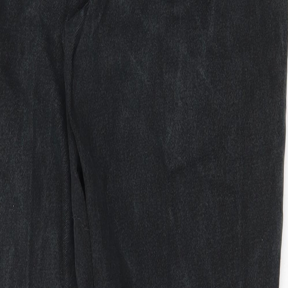 B-52 Womens Red Cotton Straight Jeans Size 14 Regular Zip