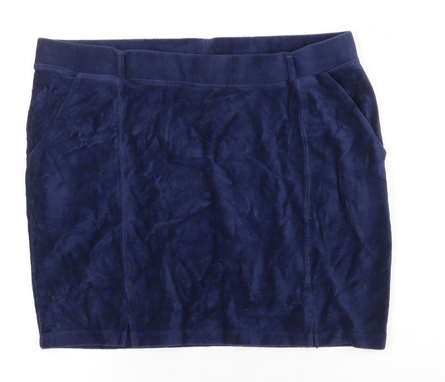 TU Womens Blue Viscose Bandage Skirt Size 18