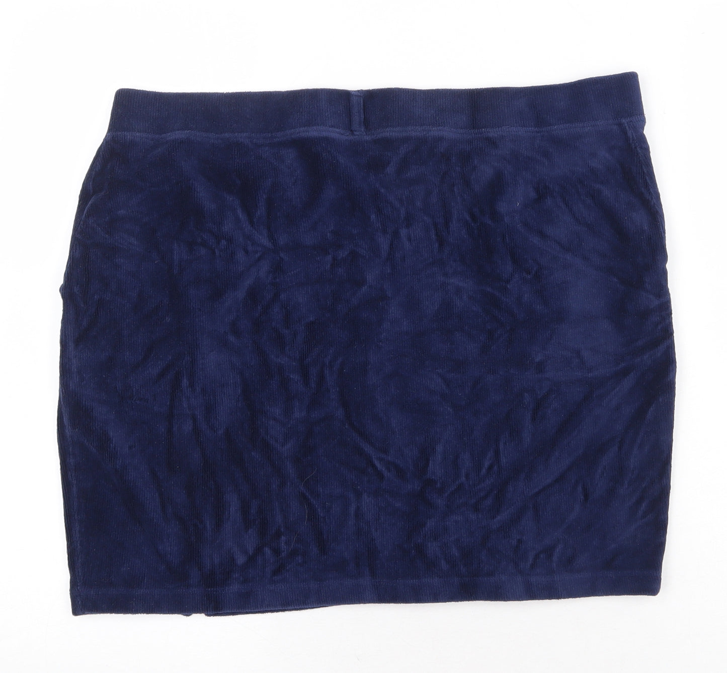 TU Womens Blue Viscose Bandage Skirt Size 18