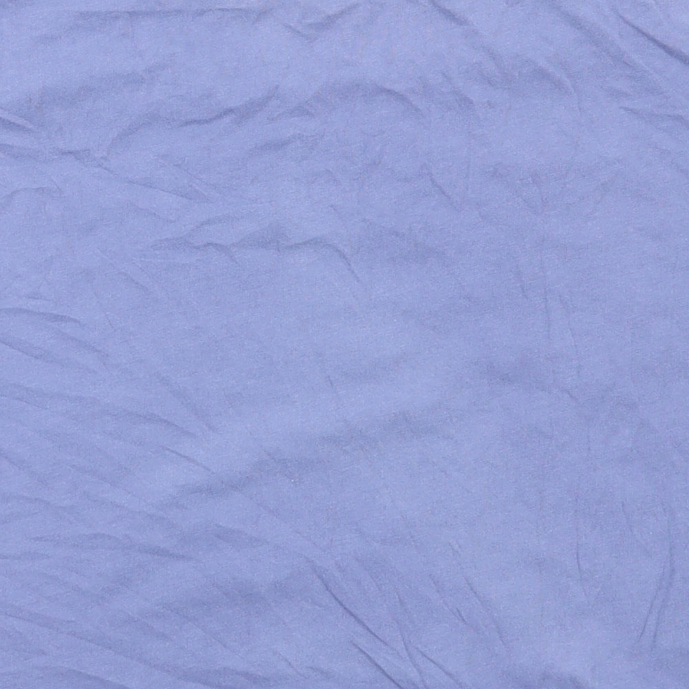 New Look Girls Blue Cotton Basic T-Shirt Size 14-15 Years Round Neck Pullover