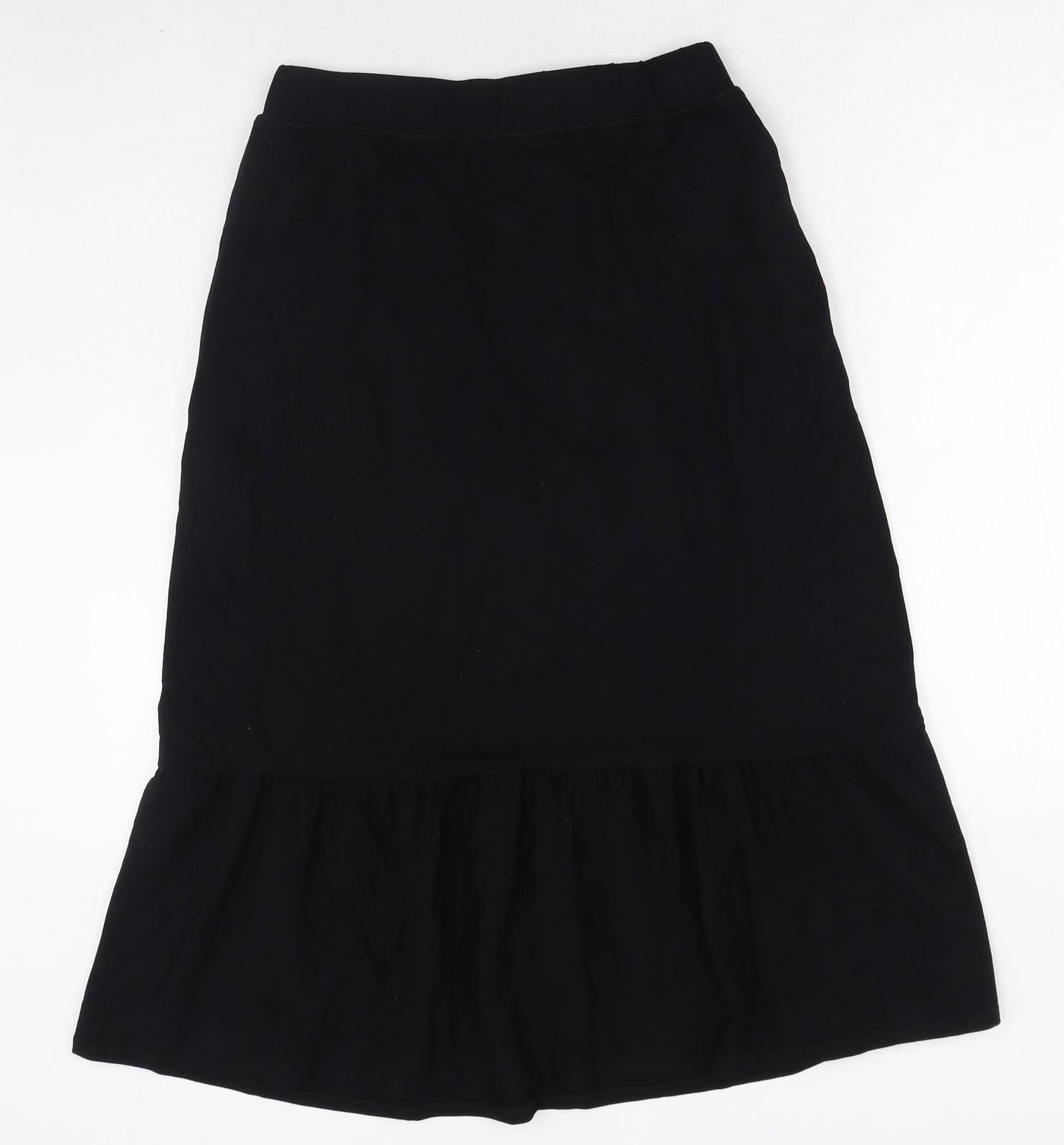 John Lewis Womens Black Polyester Trumpet Skirt Size 14