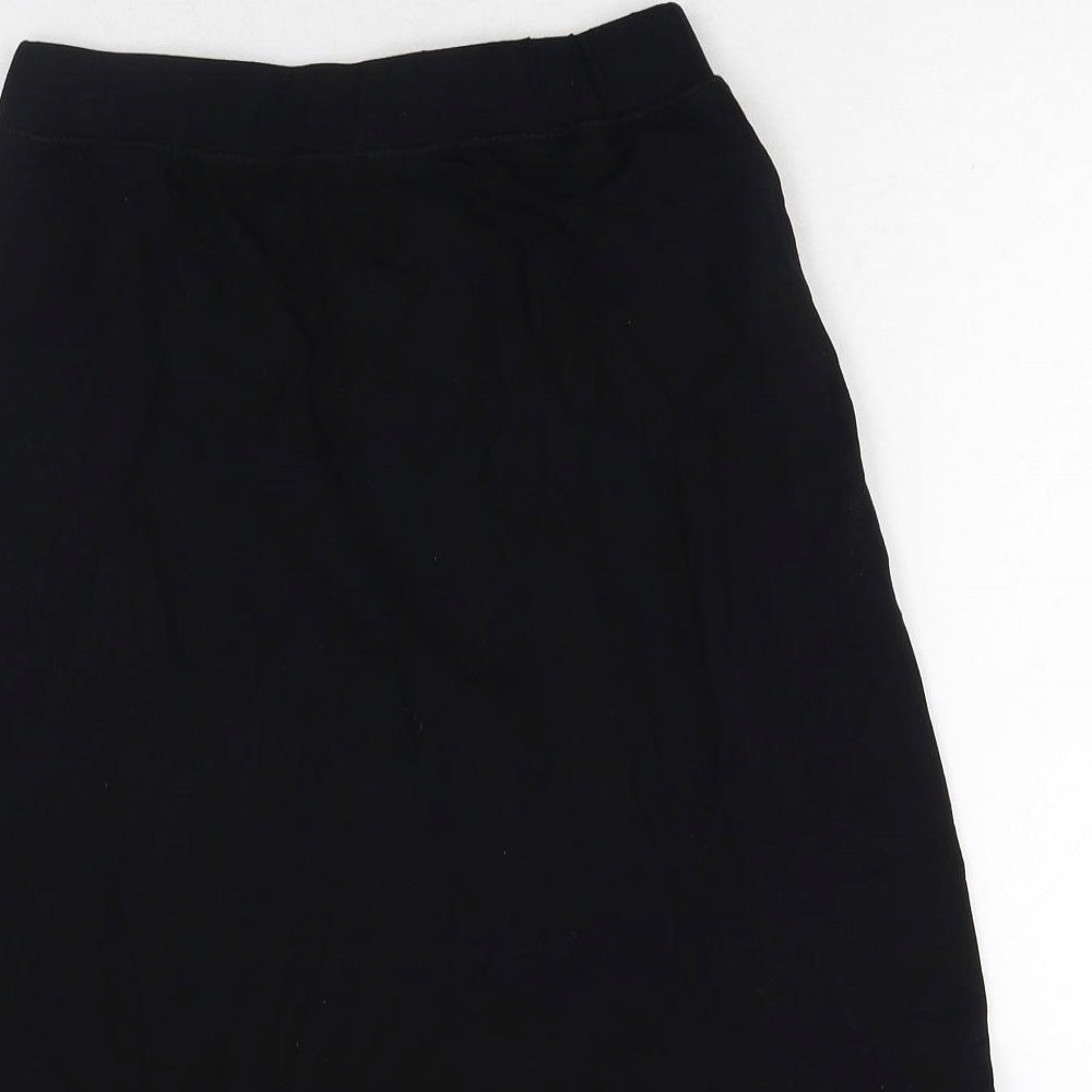 John Lewis Womens Black Polyester Trumpet Skirt Size 14