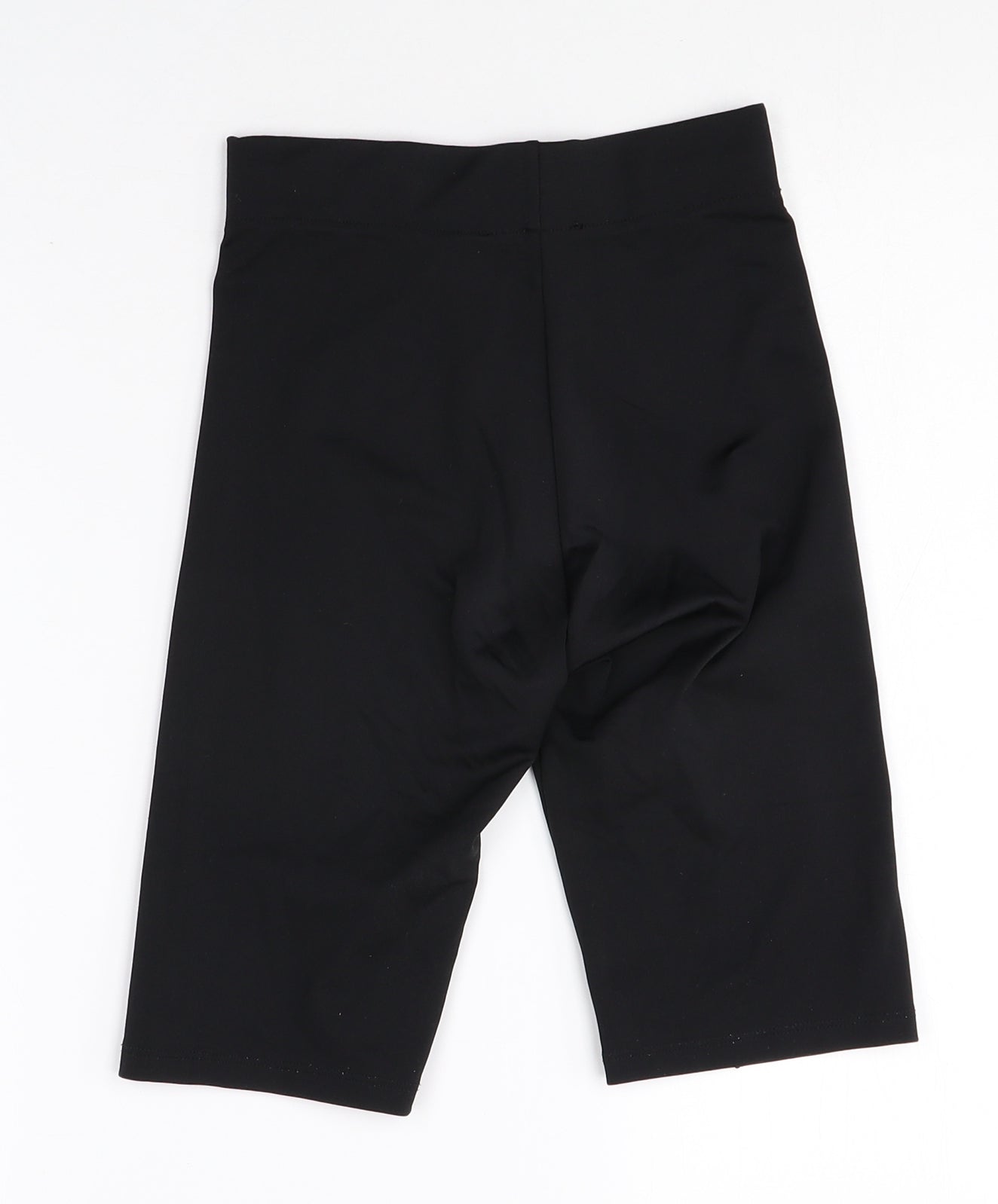 Bershka Womens Black Polyester Sweat Shorts Size XS Regular - Waist Size: 22 Inch