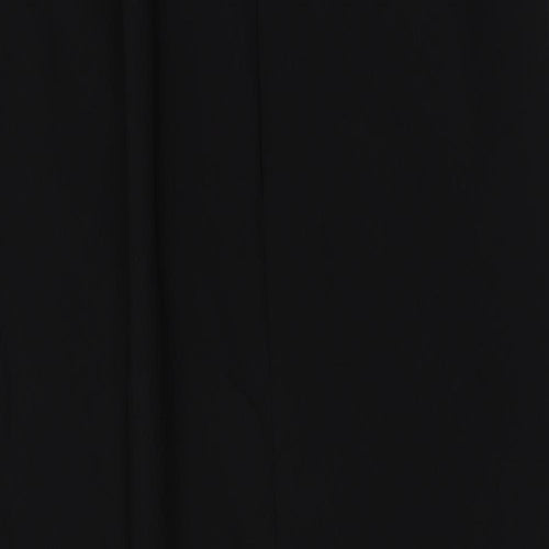 Goya Womens Black Polyester Straight & Pencil Skirt Size 16 Zip