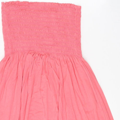 Preworn Womens Pink Viscose A-Line One Size Off the Shoulder Pullover