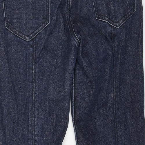 Pilcro Mens Blue Cotton Straight Jeans Size 28 in L25 in Regular Button
