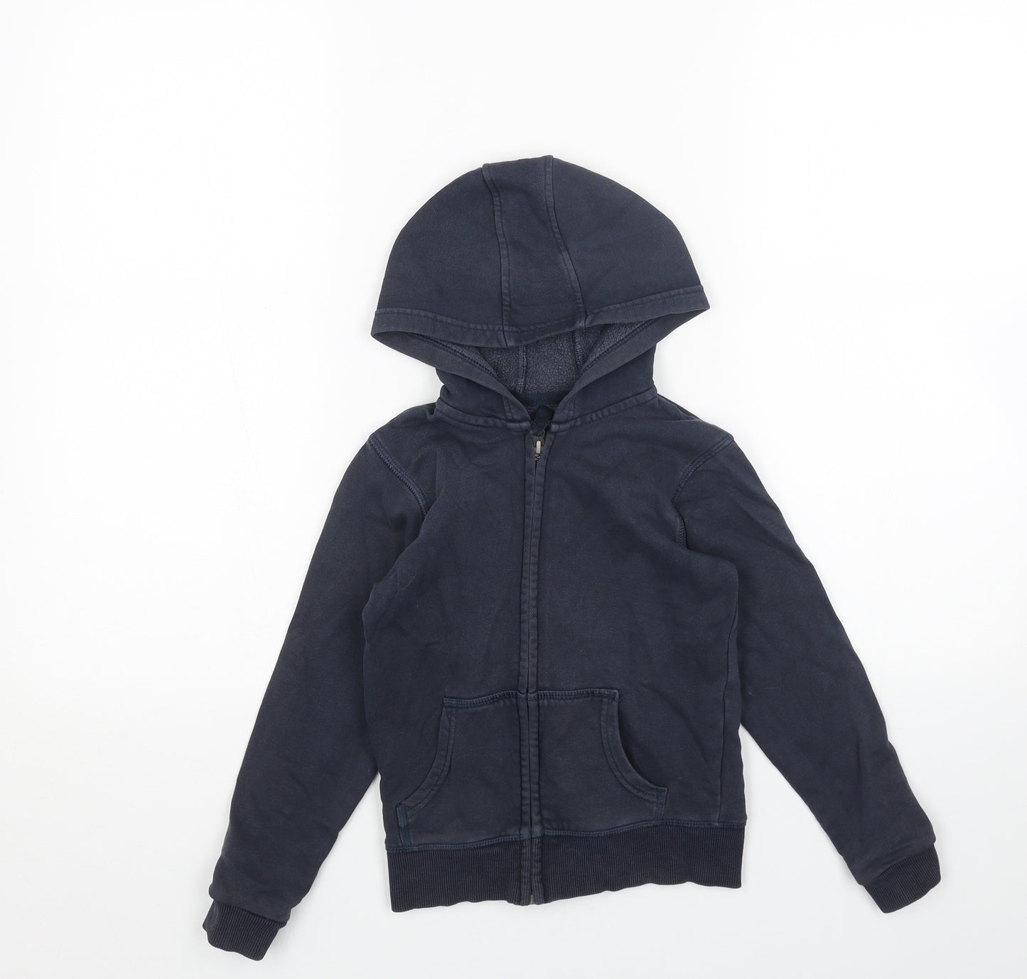 Marks and Spencer Boys Blue Jacket Size 7-8 Years Zip