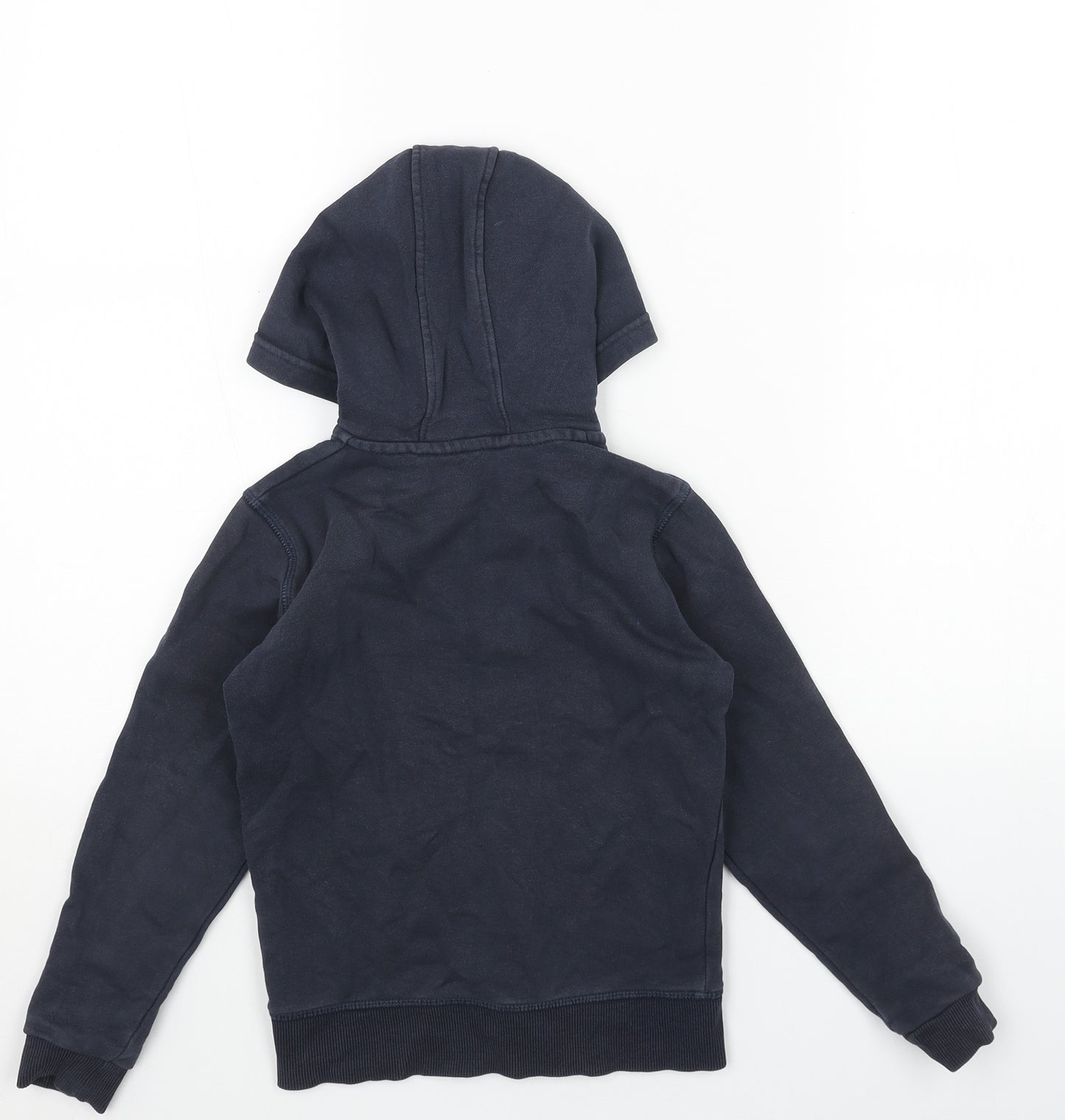 Marks and Spencer Boys Blue Jacket Size 7-8 Years Zip