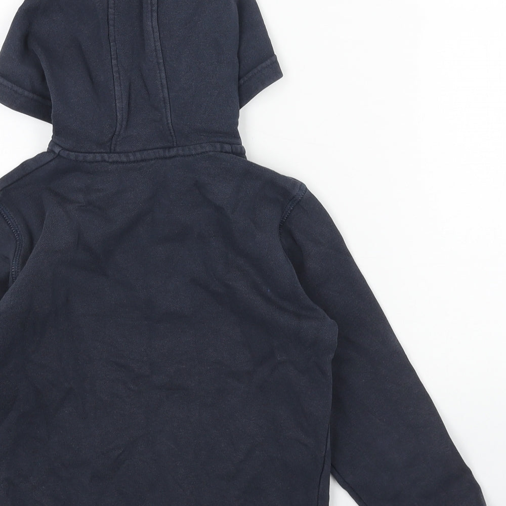 Marks and Spencer Boys Blue Jacket Size 7-8 Years Zip